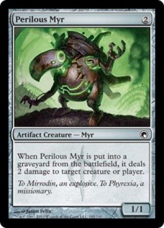 Scars of Mirrodin 192/249 Perilous Myr