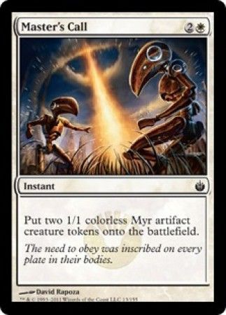 Mirrodin Besieged 013/155 Master's Call