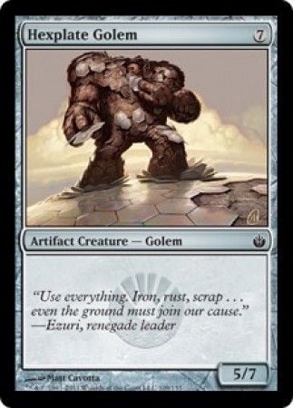 Mirrodin Besieged 109/155 Hexplate Golem