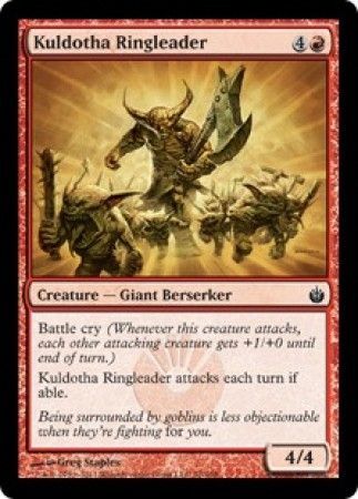 Mirrodin Besieged 070/155 Kuldotha Ringleader