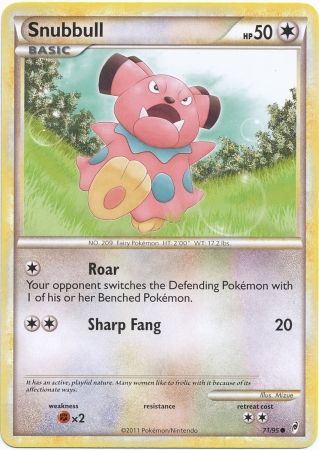 Call Of Legends 71/95 Snubbull