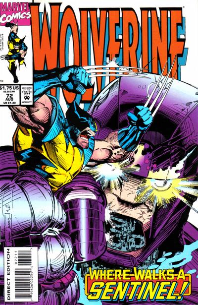 Wolverine #72 Marvel Comics (1988)(CH)