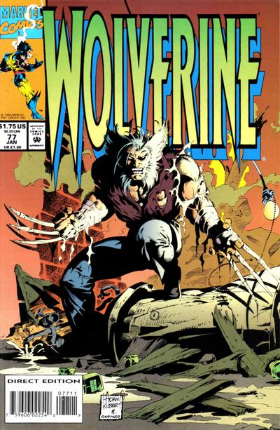 Wolverine #77 Marvel Comics (1988)(CH)