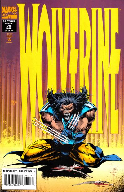 Wolverine #79 Marvel Comics (1988)(CH)