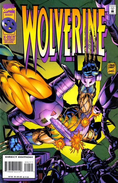 Wolverine #92 Marvel Comics (1988)