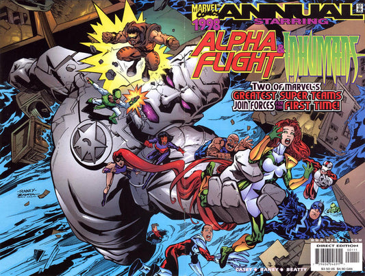 Alpha Flight & Inhumans Annual '98 Marvel Comics (1998)