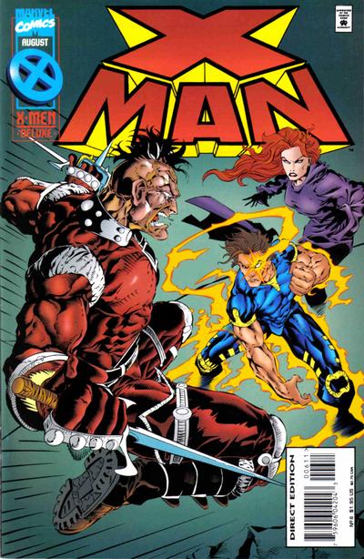 X-man #6 Marvel Comics (1995)