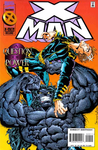 X-man #9 Marvel Comics (1995)