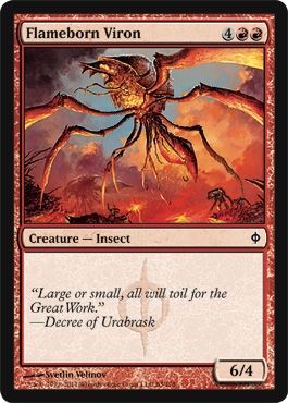 New Phyrexia 083/175 Flameborn Viron