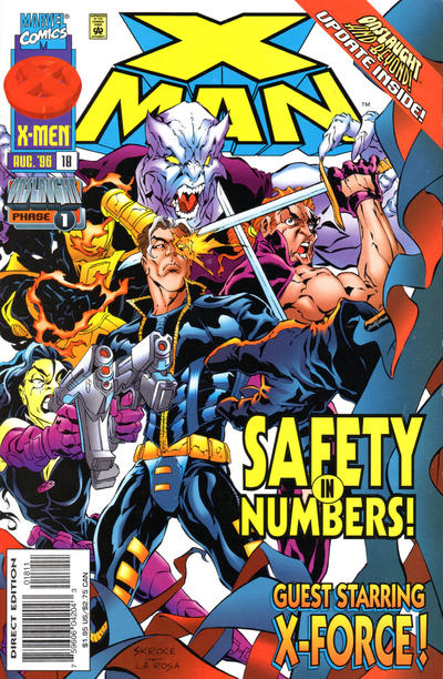 X-man #18 Marvel Comics (1995)