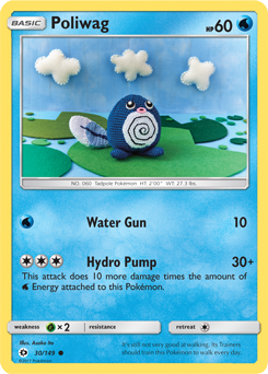 Sun & Moon 030/149 Poliwag