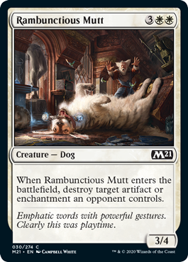 Core Set 2021 030/274 Rambunctious Mutt