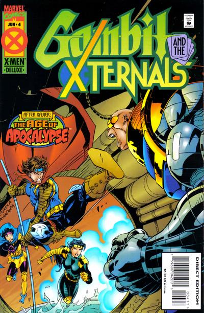 Gambit and the X-ternals #4 Marvel Comics (1995)