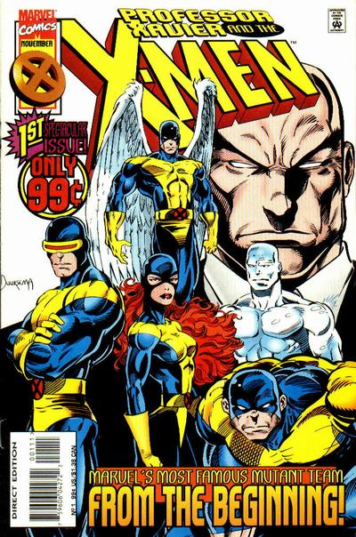 Professor Xavier and the X-men #1 Marvel Comics (1995)