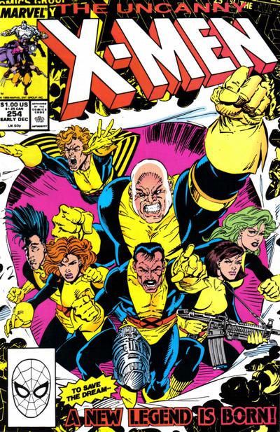 Uncanny X-men #254 Marvel Comics (1963)