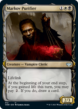 Innistrad: Crimson Vow 312 Markov Purifier (Fang Frame)