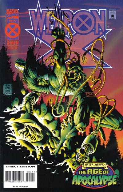 Weapon X #3 Marvel Comics (1995)