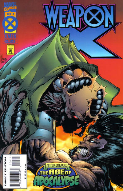 Weapon X #4 Marvel Comics (1995)