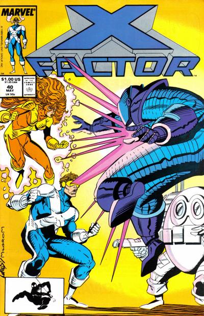 X-factor #40 Marvel Comics (1985)