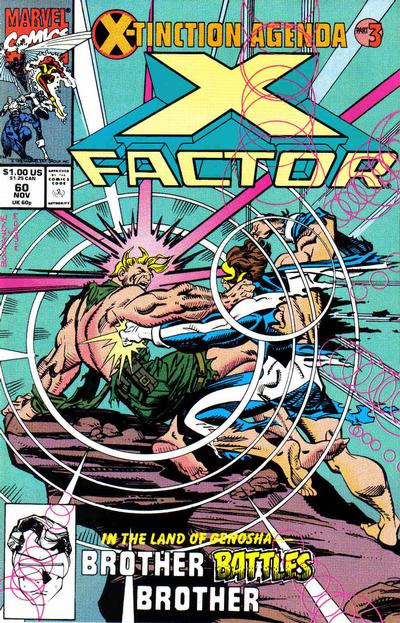 X-factor #60 Marvel Comics (1985)