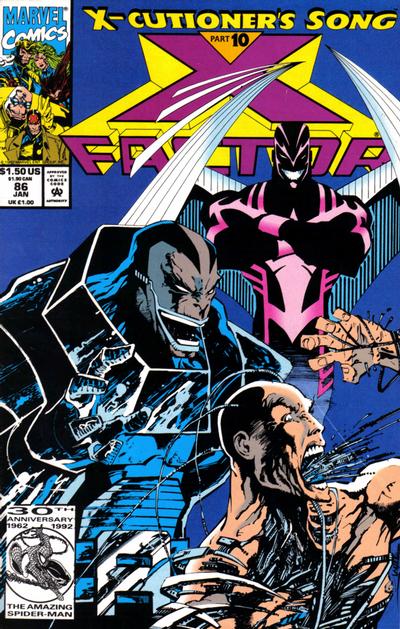 X-factor #86 Marvel Comics (1985)