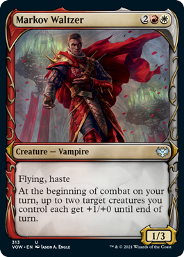 Innistrad: Crimson Vow 313 Markov Waltzer (Fang Frame)