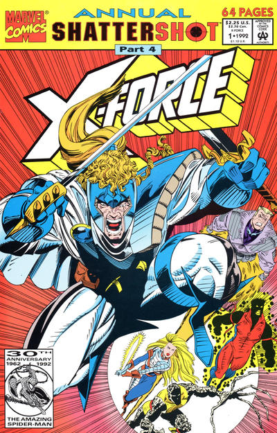 X-Force Annual #1 Marvel Comics (1992)