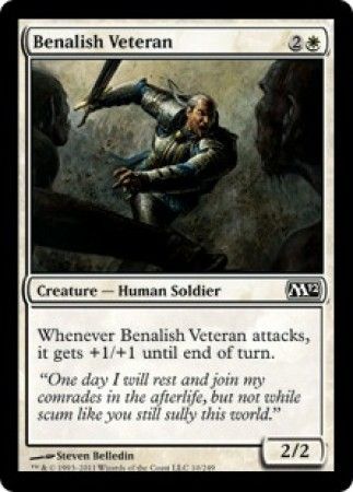 Magic 2012 010/249 Benalish Veteran