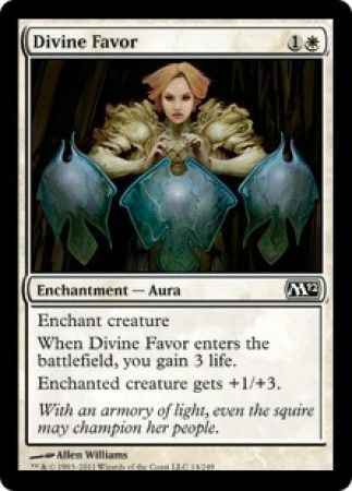 Magic 2012 014/249 Divine Favor