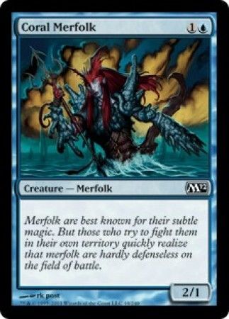 Magic 2012 049/249 Coral Merfolk