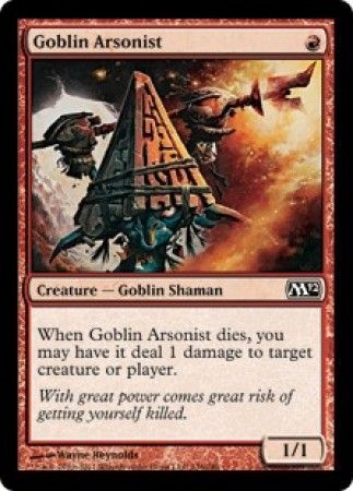 Magic 2012 136/249 Goblin Arsonist