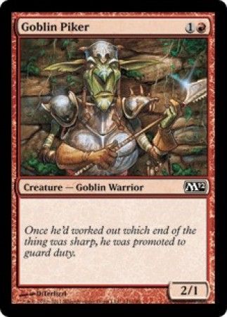 Magic 2012 141/249 Goblin Piker