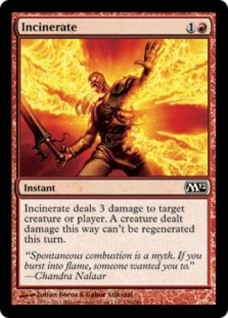 Magic 2012 146/249 Incinerate