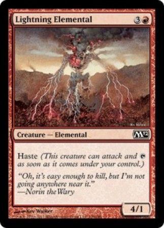 Magic 2012 149/249 Lightning Elemental