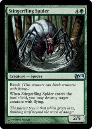 Magic 2012 197/249 Stingerfling Spider