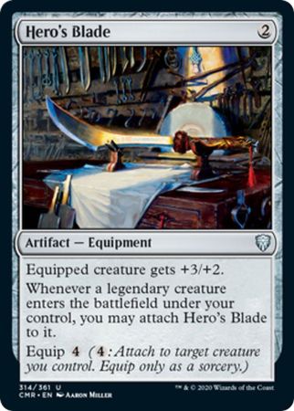 Commander Legends 314/361 Hero's Blade