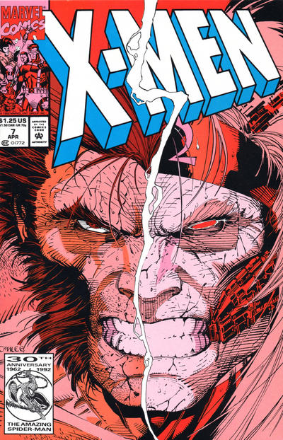 X-Men #7 Marvel Comics (1991)