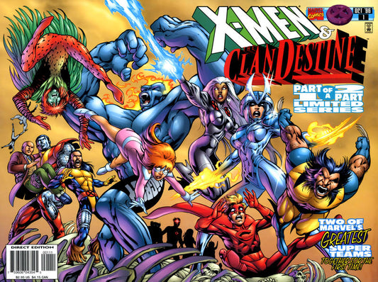 X-men & ClanDestine #1 Marvel Comics (1996)