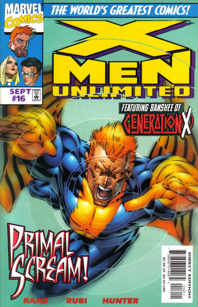 X-men Unlimited #16 Marvel Comics (1993)