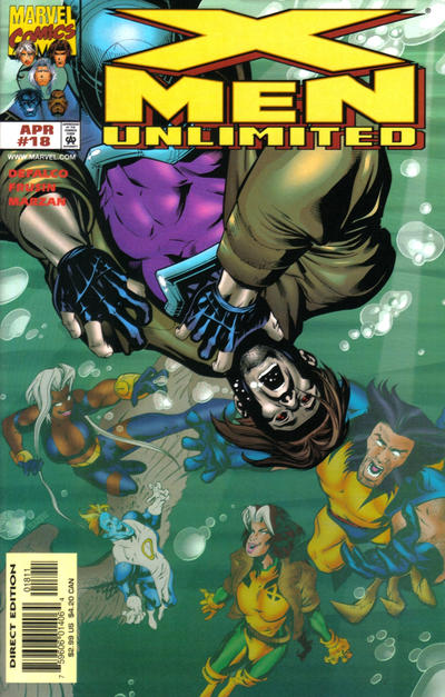 X-men Unlimited #18 Marvel Comics (1993)