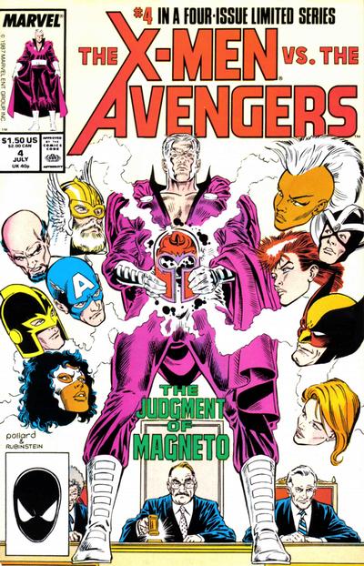 The X-men Vs The Avengers #4 Marvel Comics (1987)(CH)