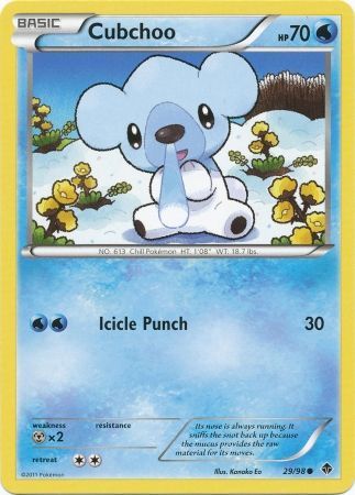 Emerging Powers 29/98 Cubchoo