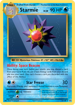 Evolutions 031/108 Starmie