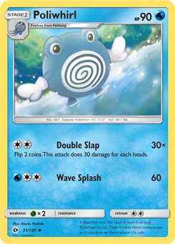 Sun & Moon 031/149 Poliwhirl