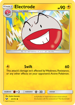 Shining Legends 31/73 Electrode