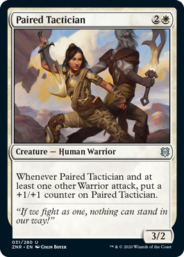 Zendikar Rising 031/280 Paired Tactician