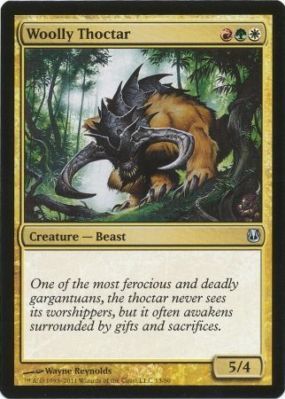 Duel Decks: Ajani vs. Nicol Bolas 13/80 Woolly Thoctar