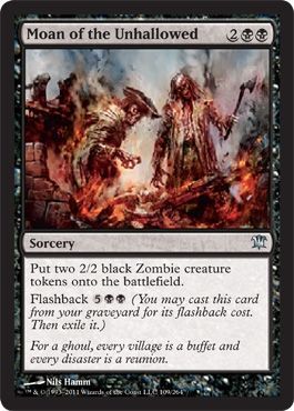 Innistrad 109/264 Moan of the Unhallowed