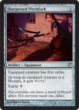 Innistrad 232/264 Sharpened Pitchfork