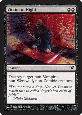 Innistrad 124/264 Victim of Night